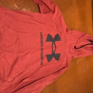 Large Red & Black Under Armour Sweatshirt